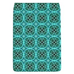 Turquoise Damask Pattern Flap Covers (s)  by linceazul