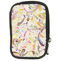 Colorful Seamless Floral Background Compact Camera Cases by TastefulDesigns