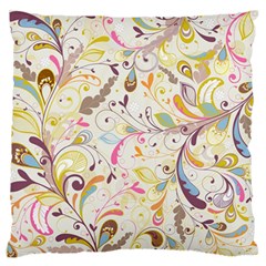 Colorful Seamless Floral Background Standard Flano Cushion Case (one Side) by TastefulDesigns