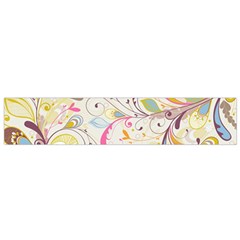 Colorful Seamless Floral Background Flano Scarf (small) by TastefulDesigns