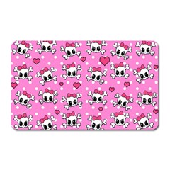 Cute Skulls  Magnet (rectangular) by Valentinaart