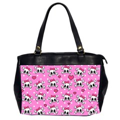 Cute Skulls  Office Handbags (2 Sides)  by Valentinaart