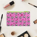 Cute skulls  Cosmetic Bag (XS) Back