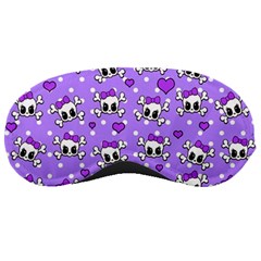 Cute Skulls  Sleeping Masks by Valentinaart