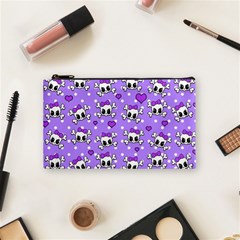 Cute Skulls  Cosmetic Bag (small)  by Valentinaart