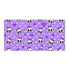 Cute Skulls  Satin Wrap by Valentinaart