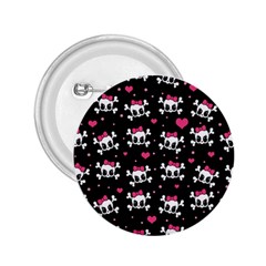 Cute Skulls  2 25  Buttons