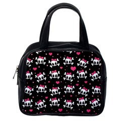 Cute Skulls  Classic Handbags (one Side) by Valentinaart