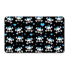 Cute Skulls  Magnet (rectangular) by Valentinaart