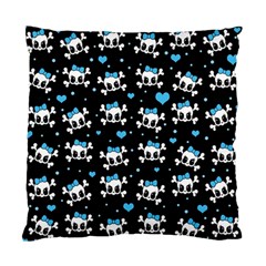 Cute Skulls  Standard Cushion Case (two Sides) by Valentinaart