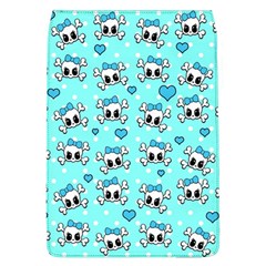 Cute Skull Flap Covers (l)  by Valentinaart