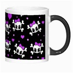 Cute skull Morph Mugs Right