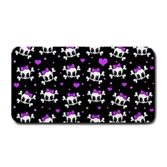 Cute Skull Medium Bar Mats by Valentinaart