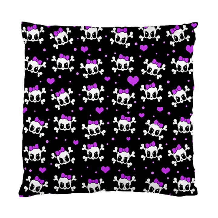 Cute skull Standard Cushion Case (One Side)