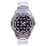 Cute skull Stainless Steel Analogue Watch Front