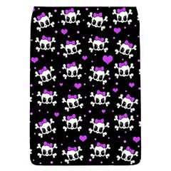 Cute Skull Flap Covers (l)  by Valentinaart