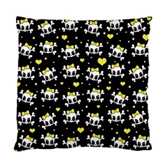 Cute Skull Standard Cushion Case (one Side) by Valentinaart