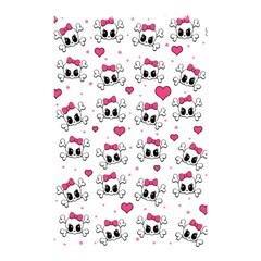 Cute Skull Shower Curtain 48  X 72  (small)  by Valentinaart