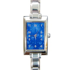 Floating Rectangle Italian Charm Watch