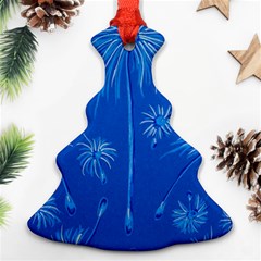 Floating Christmas Tree Ornament (two Sides) by dawnsiegler