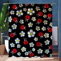 Sixties Flashback Shower Curtain 60  x 72  (Medium) 