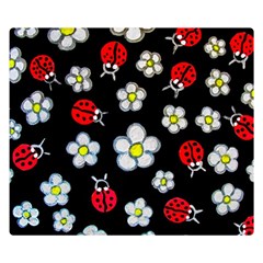 Sixties Flashback Double Sided Flano Blanket (small)  by dawnsiegler