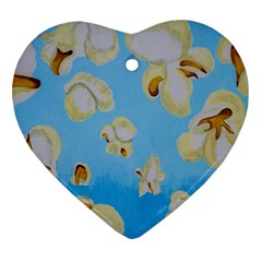 Air Popped Heart Ornament (two Sides) by dawnsiegler