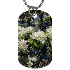 Floral Skies 2 Dog Tag (one Side) by dawnsiegler