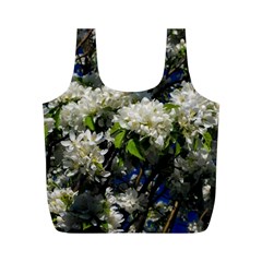 Floral Skies 2 Full Print Recycle Bags (M) 