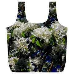 Floral Skies 2 Full Print Recycle Bags (l) 