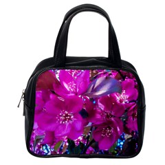 Pretty In Fuchsia Classic Handbags (one Side)