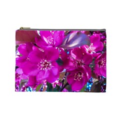 Pretty In Fuchsia Cosmetic Bag (Large) 