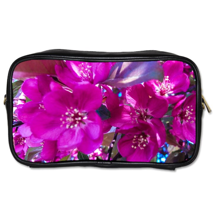 Pretty In Fuchsia Toiletries Bags 2-Side