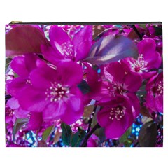 Pretty In Fuchsia Cosmetic Bag (xxxl)  by dawnsiegler