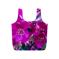 Pretty In Fuchsia Full Print Recycle Bags (s) 