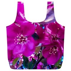 Pretty In Fuchsia Full Print Recycle Bags (L) 