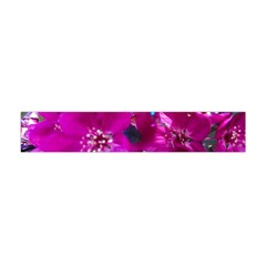 Pretty In Fuchsia Flano Scarf (mini) by dawnsiegler