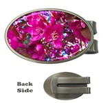 Pretty In Fuchsia 2 Money Clips (Oval)  Front