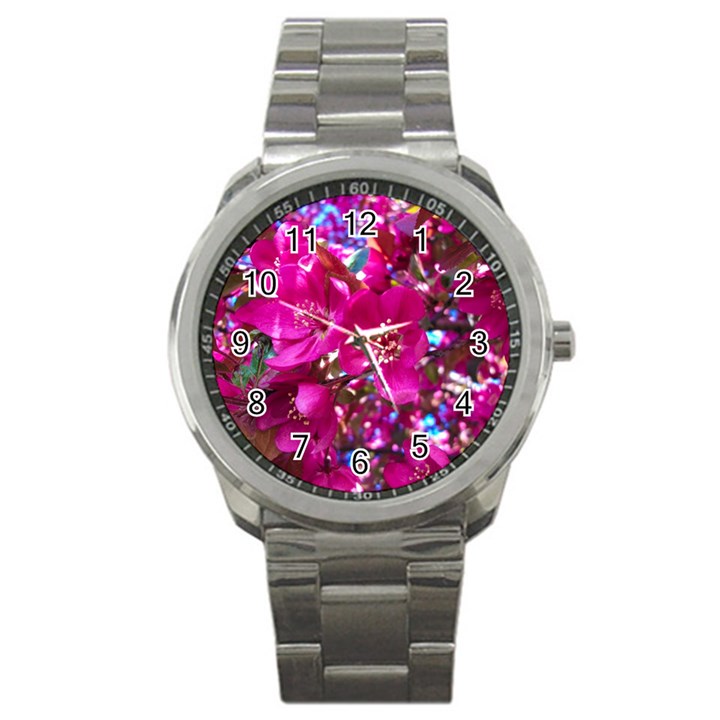 Pretty In Fuchsia 2 Sport Metal Watch