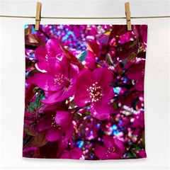 Pretty In Fuchsia 2 Face Towel by dawnsiegler