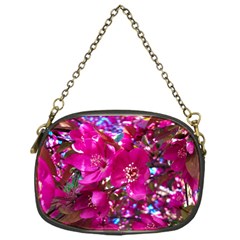 Pretty In Fuchsia 2 Chain Purses (one Side)  by dawnsiegler