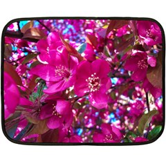 Pretty In Fuchsia 2 Double Sided Fleece Blanket (mini) 