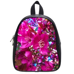 Pretty In Fuchsia 2 School Bags (small)  by dawnsiegler