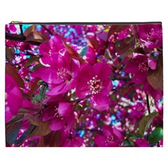 Pretty In Fuchsia 2 Cosmetic Bag (xxxl)  by dawnsiegler