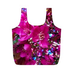 Pretty In Fuchsia 2 Full Print Recycle Bags (m) 