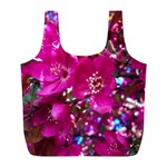 Pretty In Fuchsia 2 Full Print Recycle Bags (L)  Front