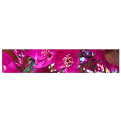 Pretty In Fuchsia 2 Flano Scarf (small)