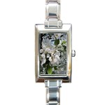 Pure And Simple Rectangle Italian Charm Watch Front