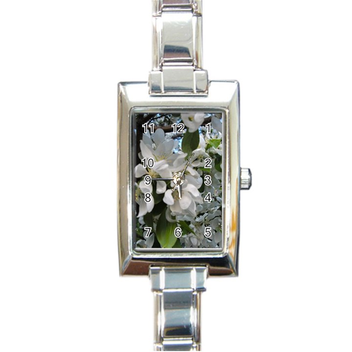 Pure And Simple Rectangle Italian Charm Watch