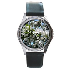 Pure And Simple 2 Round Metal Watch